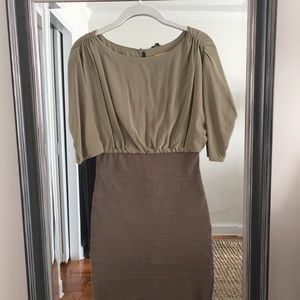 Alice + Olivia. Cocktail 👗. Olive Green. Size 4.